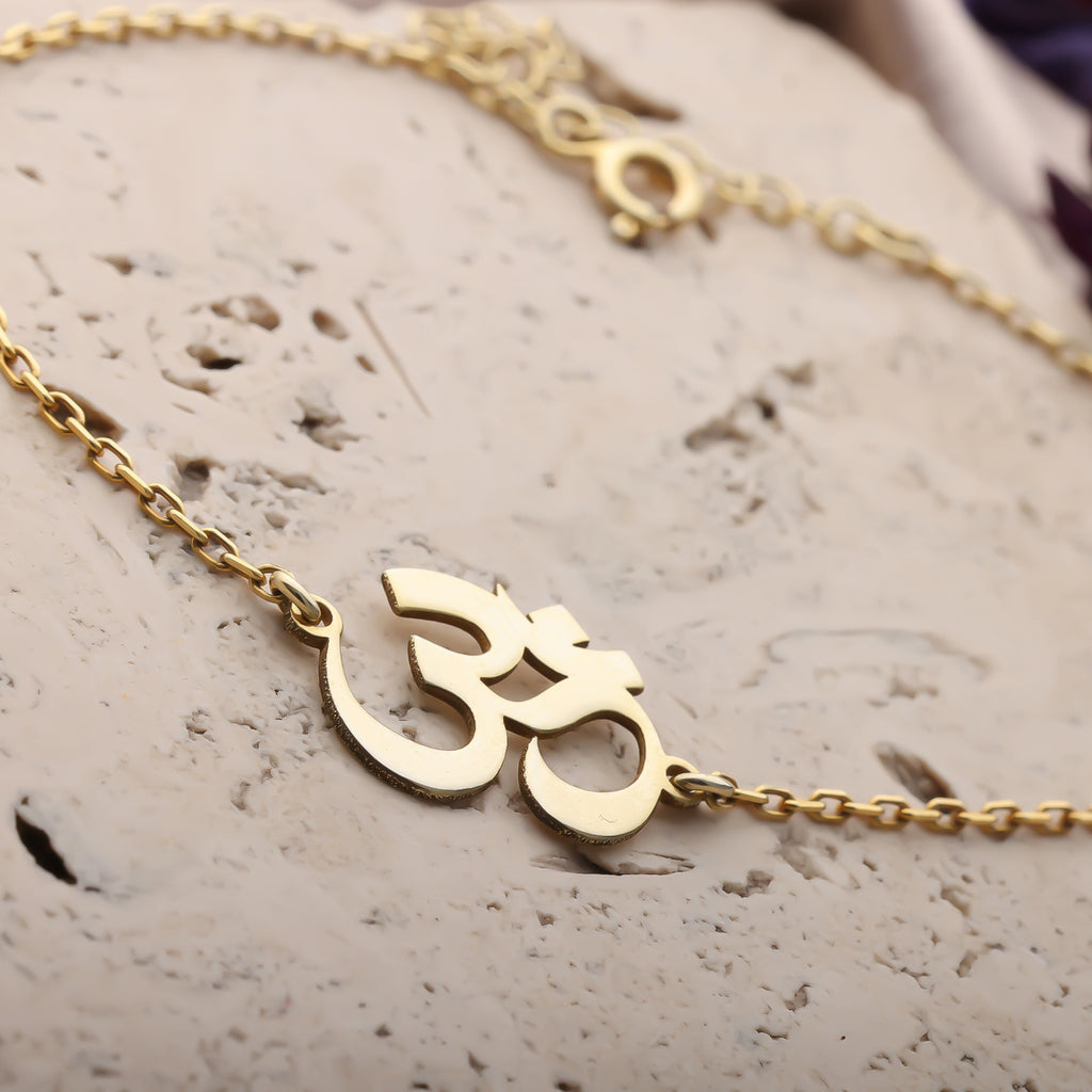 Ohm Symbol Bracelet for Women | Spiritual Jewelry Gift