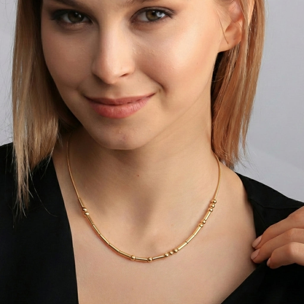 Morse Code Necklace – Custom Hidden Message - Dainty Gift Jewelry