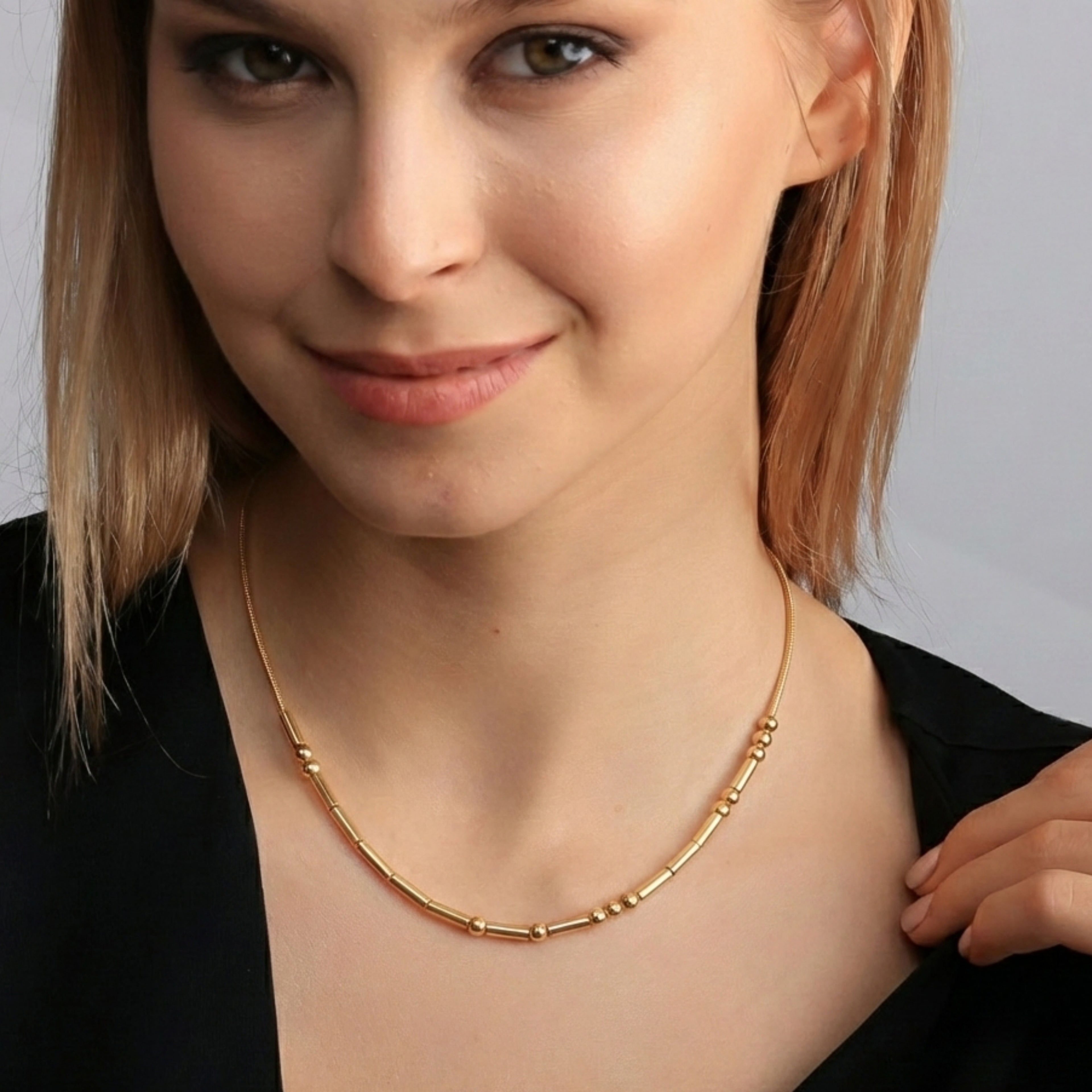 Morse Code Necklace – Custom Hidden Message - Dainty Gift Jewelry