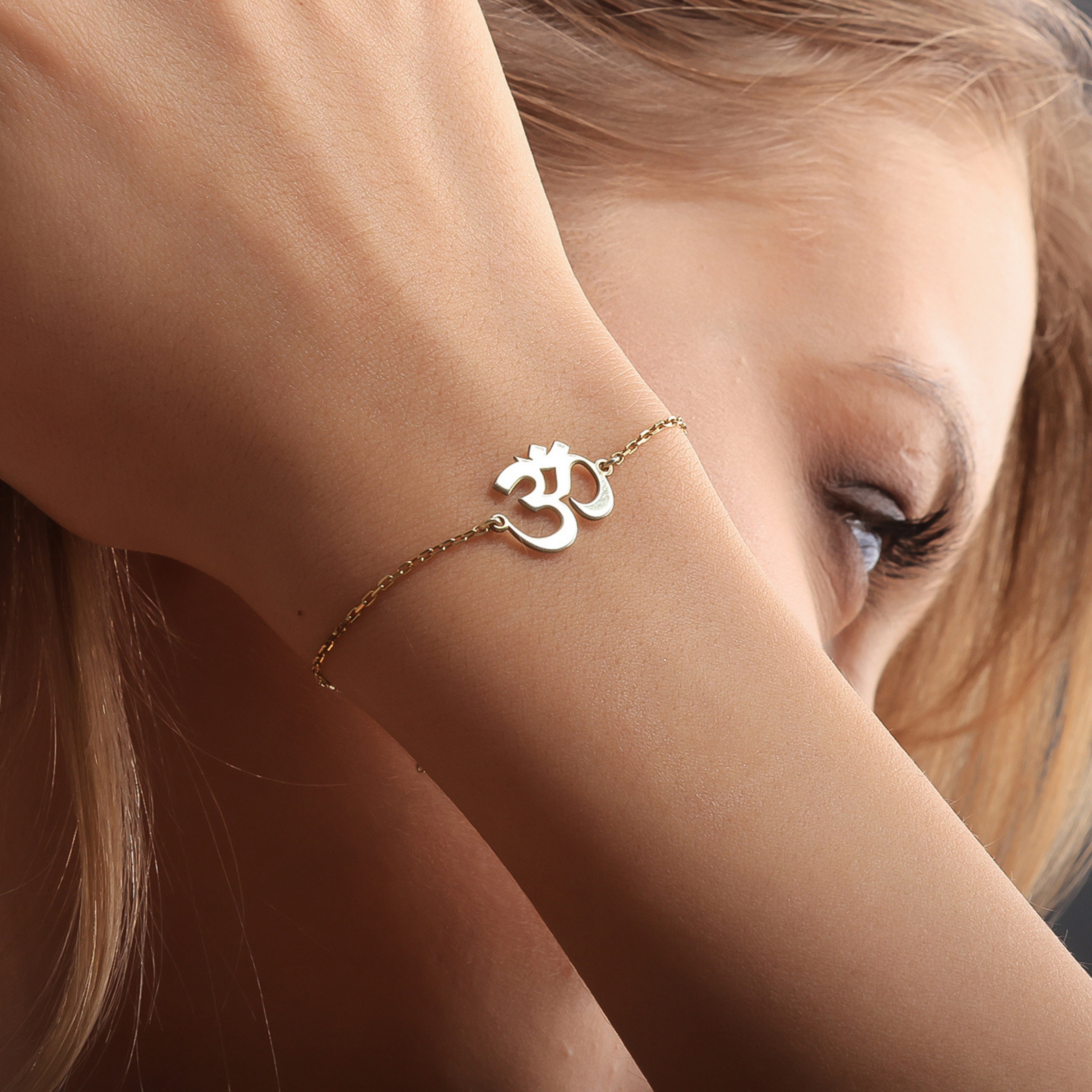 Ohm Symbol Bracelet for Women | Spiritual Jewelry Gift